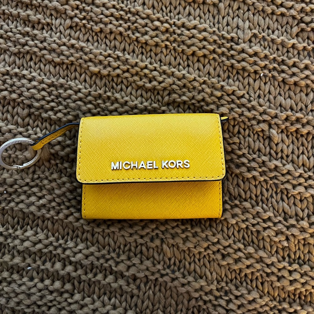 Gold Yellow Michael Kors Wallet